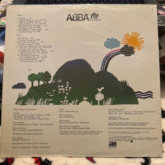 ABBA The Album Vinyl Record - Picture 2 of 6